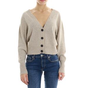 CARDIGAN CORTO BEIGE